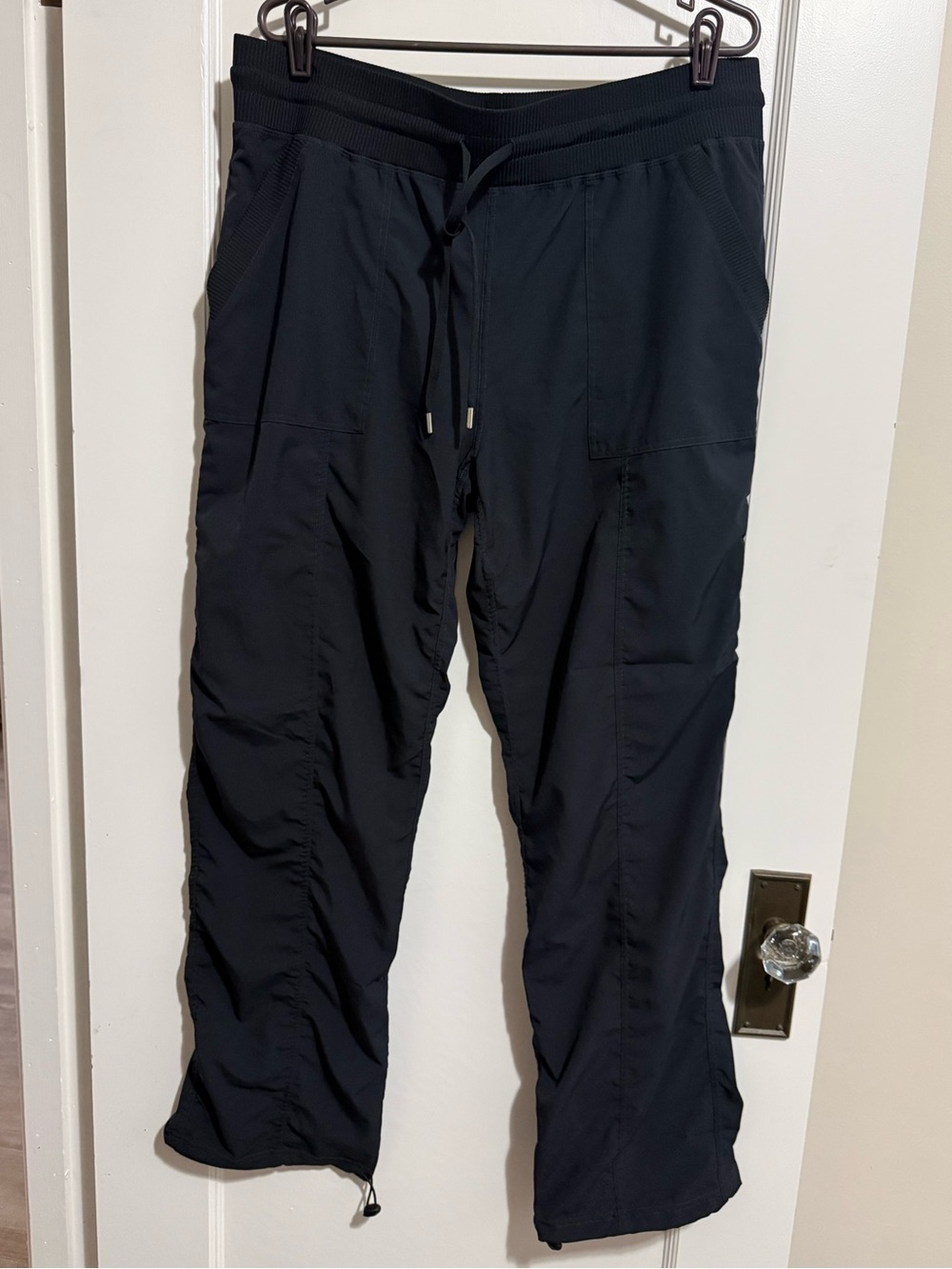 Women's ebb & flow Black Drawstring Utility Pants
